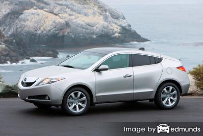 Insurance quote for Acura ZDX in Fort Worth