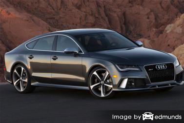 Insurance quote for Audi RS7 in Fort Worth
