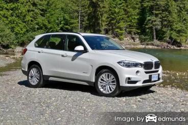 Insurance rates BMW X5 in Fort Worth