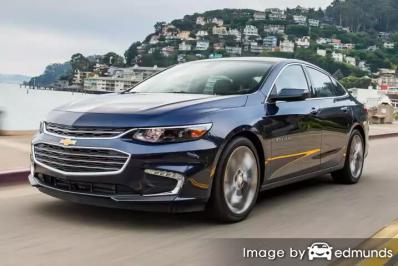Insurance rates Chevy Malibu in Fort Worth
