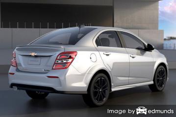 Insurance quote for Chevy Sonic in Fort Worth