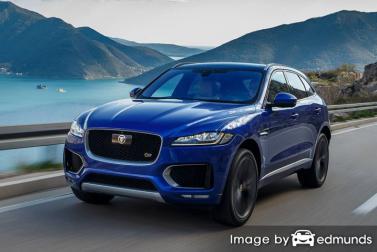 Insurance rates Jaguar F-PACE in Fort Worth