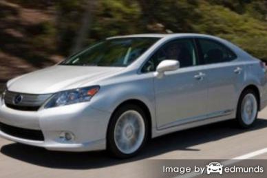 Insurance rates Lexus HS 250h in Fort Worth