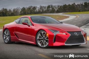Insurance quote for Lexus LC 500 in Fort Worth