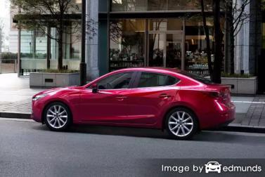 Insurance rates Mazda 3 in Fort Worth