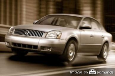Insurance rates Mercury Montego in Fort Worth