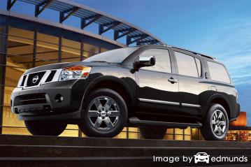 Insurance rates Nissan Armada in Fort Worth