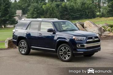 Insurance rates Toyota 4Runner in Fort Worth