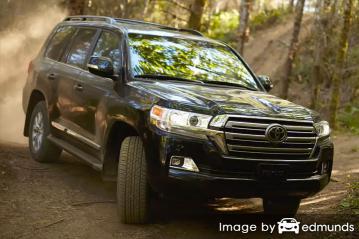 Insurance rates Toyota Land Cruiser in Fort Worth