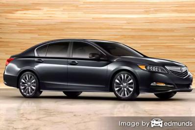 Insurance rates Acura RLX in Fort Worth