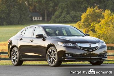 Insurance rates Acura TLX in Fort Worth