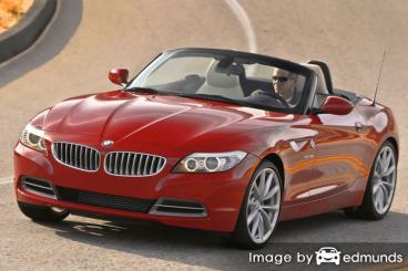 Insurance quote for BMW Z4 in Fort Worth