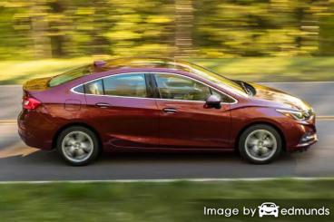 Insurance rates Chevy Cruze in Fort Worth