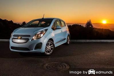 Insurance rates Chevy Spark EV in Fort Worth
