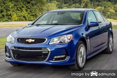 Insurance rates Chevy SS in Fort Worth