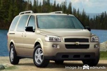 Insurance quote for Chevy Uplander in Fort Worth