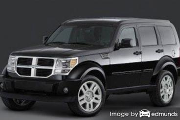 Insurance rates Dodge Nitro in Fort Worth