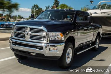 Insurance rates Dodge Ram 3500 in Fort Worth