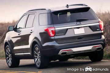 Insurance quote for Ford Explorer in Fort Worth