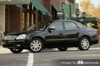 Insurance rates Ford Five Hundred in Fort Worth