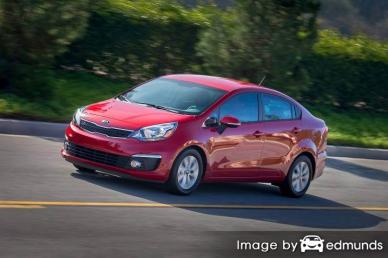 Insurance rates Kia Rio in Fort Worth