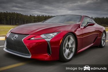 Insurance rates Lexus LFA in Fort Worth