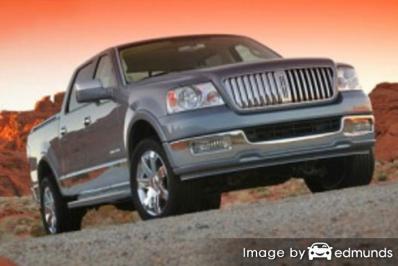 Insurance rates Lincoln Mark LT in Fort Worth