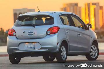 Insurance rates Mitsubishi Mirage in Fort Worth