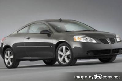 Insurance quote for Pontiac G6 in Fort Worth