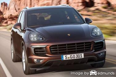 Insurance rates Porsche Cayenne in Fort Worth