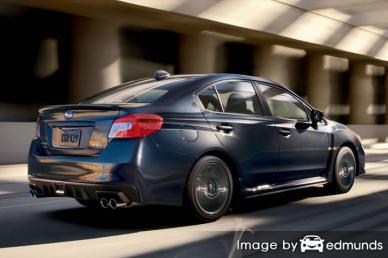 Insurance rates Subaru WRX in Fort Worth