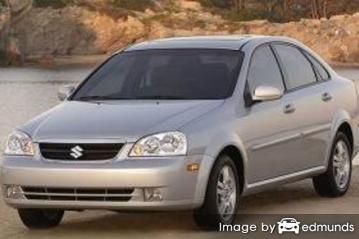 Insurance rates Suzuki Forenza in Fort Worth