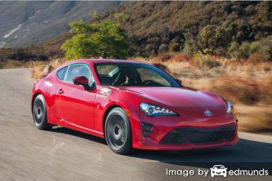Insurance rates Toyota 86 in Fort Worth