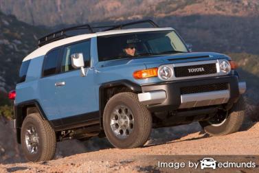 Insurance rates Toyota FJ Cruiser in Fort Worth