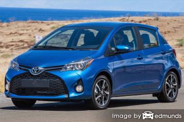 Insurance quote for Toyota Yaris in Fort Worth