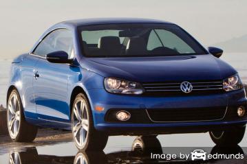 Insurance rates Volkswagen Eos in Fort Worth
